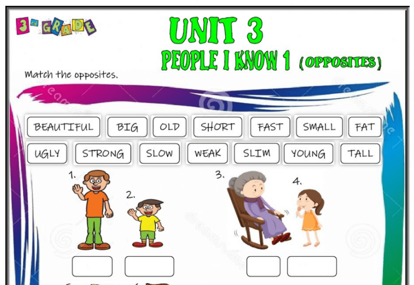 Interactives | Unit 3 of Grade 3