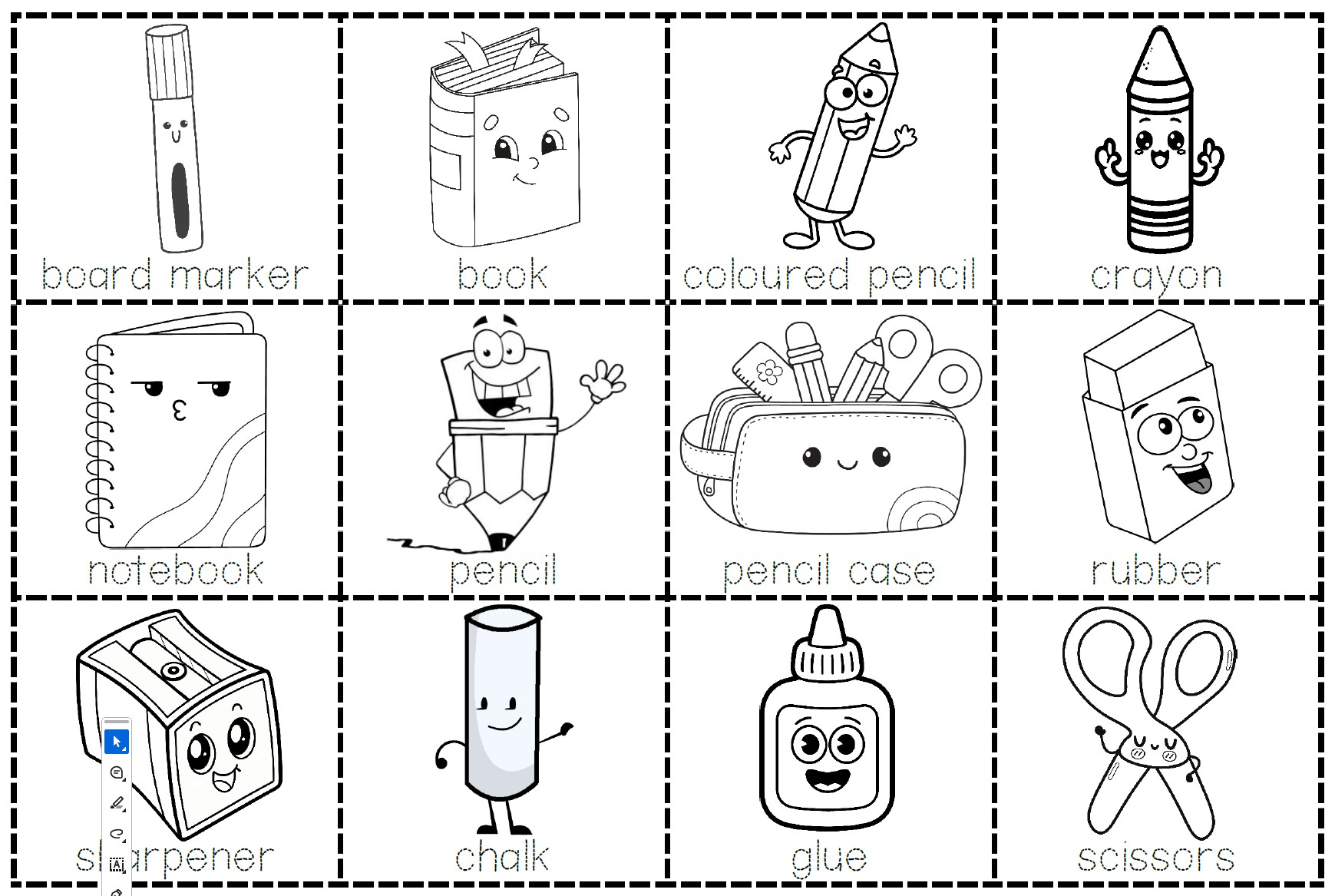 Pictionary (Objects)