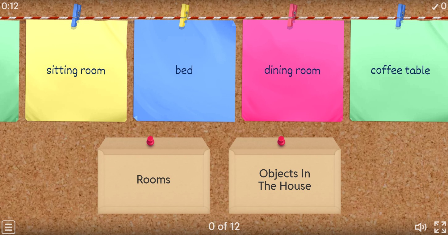 Rooms vs Objects In The House