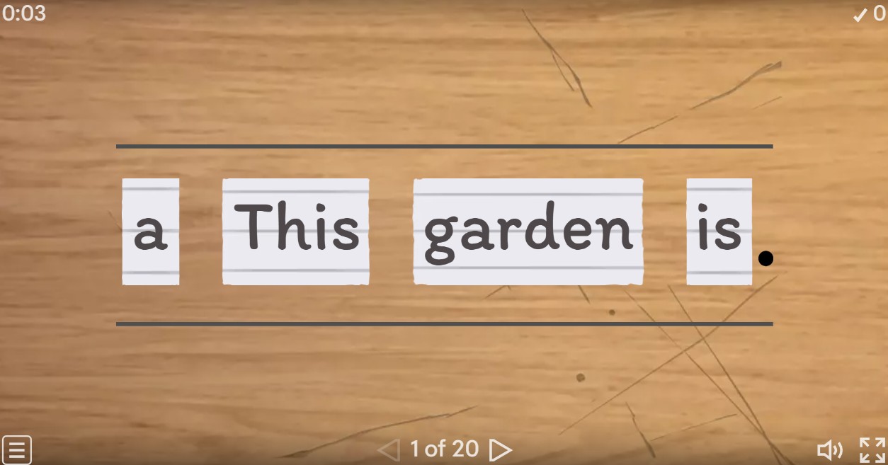 Make The Sentences 2