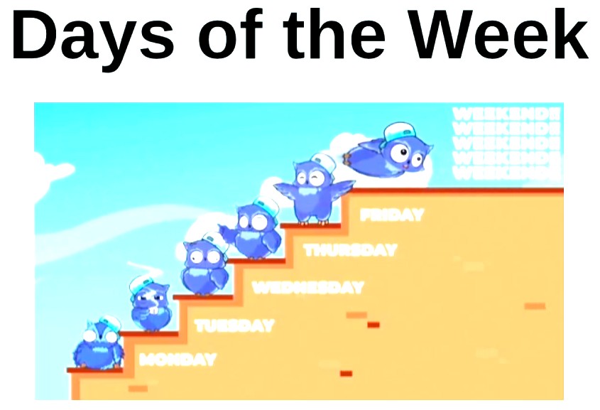 Days of The Week