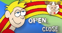 Open, Close