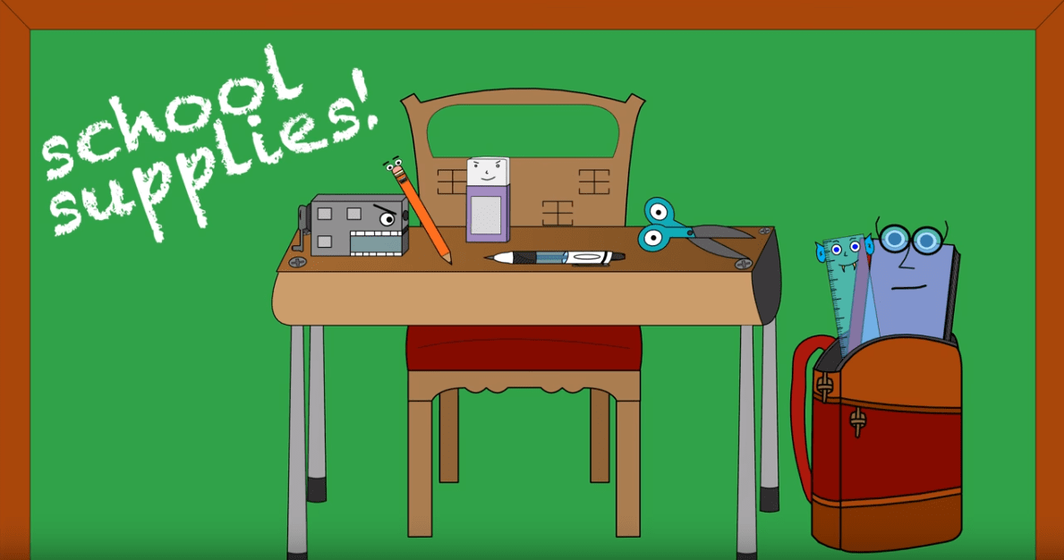 School Supplies Song