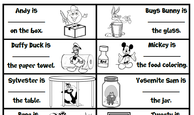 Worksheets | Unit 6 of Grade 4