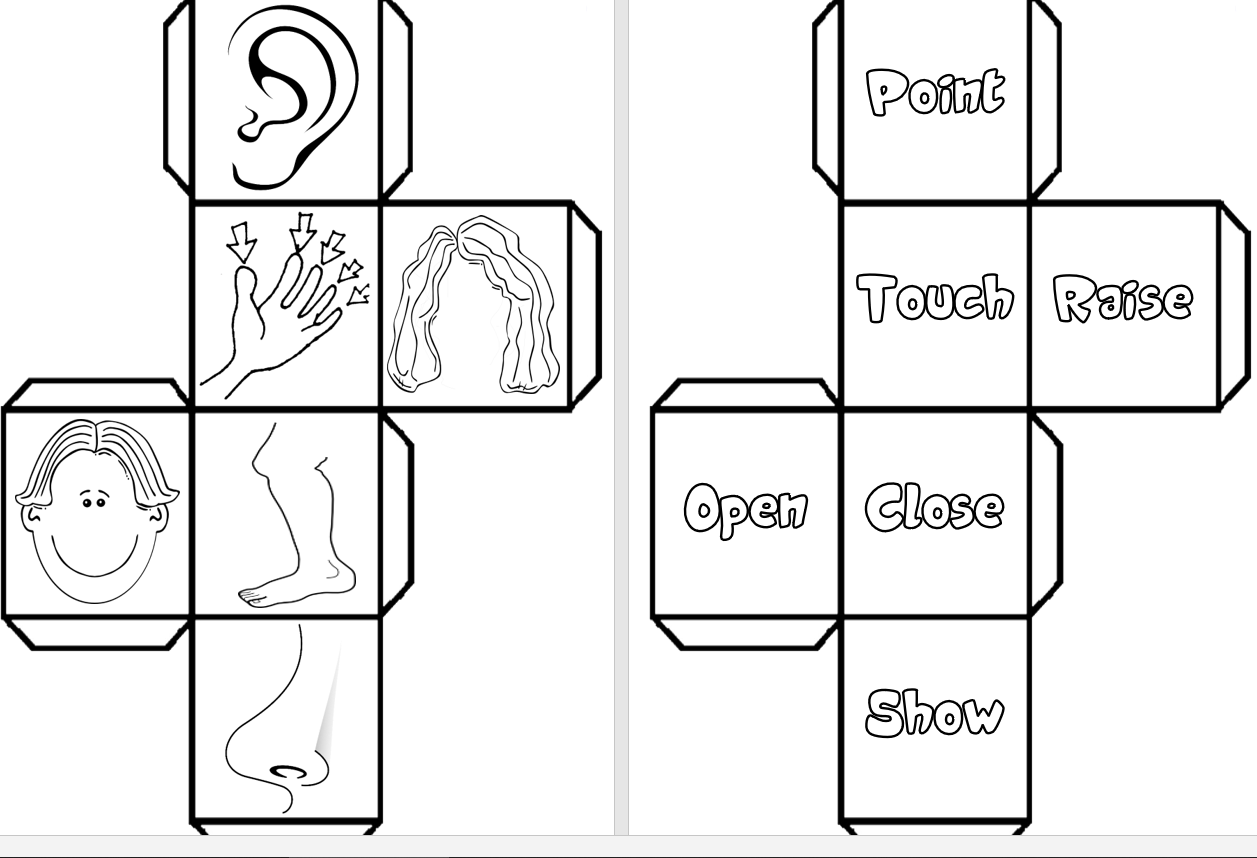 Dice (Black & White)