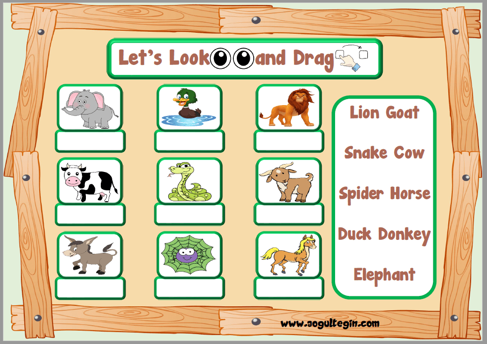 Let's Look and Drag