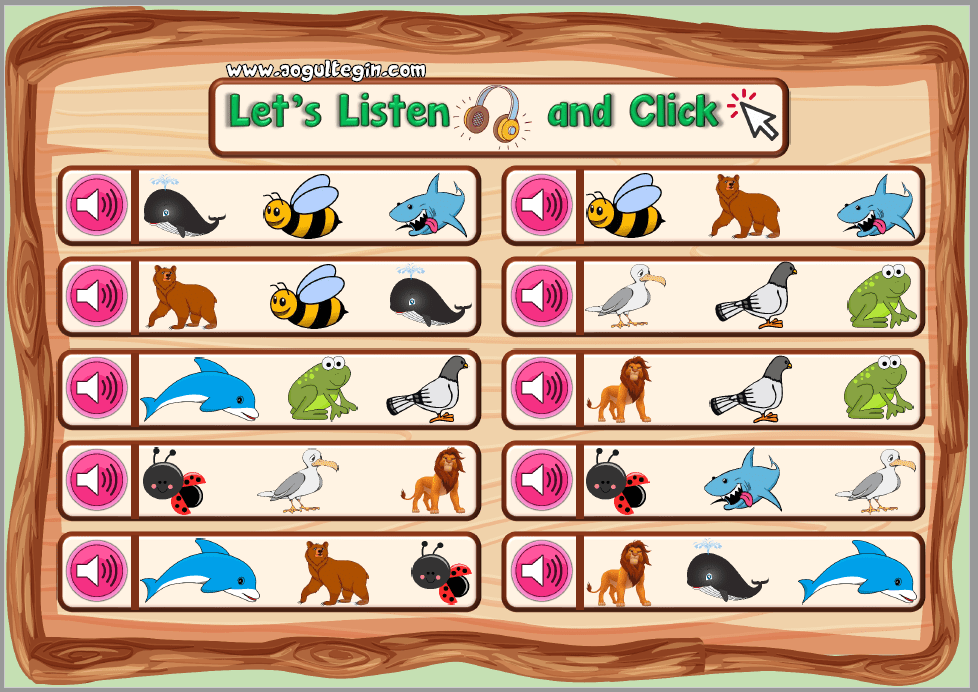 Let's Listen and Click