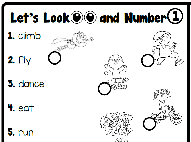 Let's Look and Number
