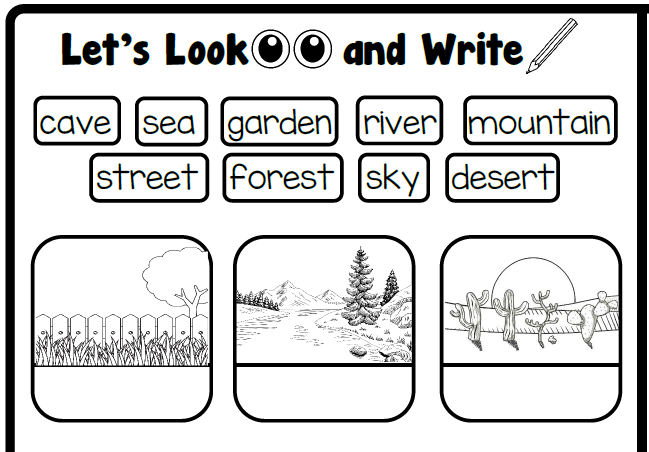 Let's Look and Write 2