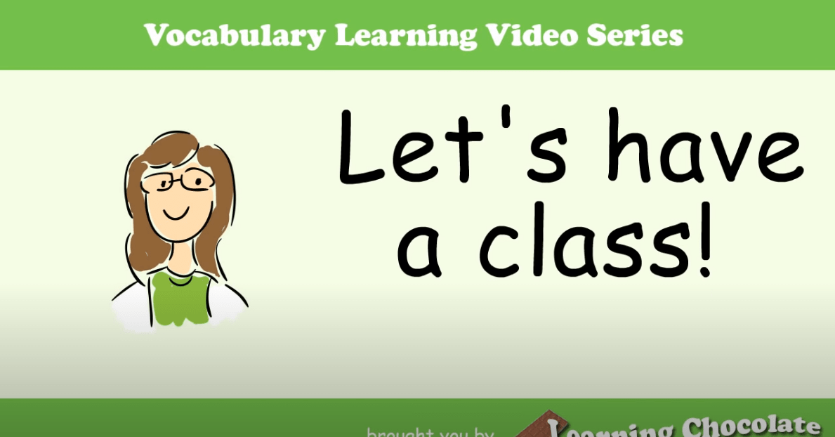 Classroom Vocabulary