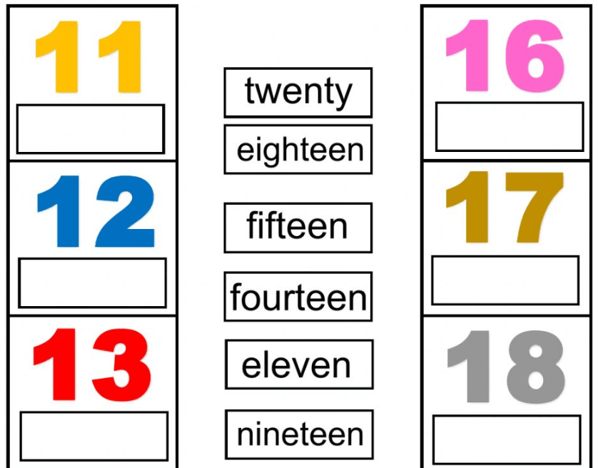 Numbers 11-20 (11)