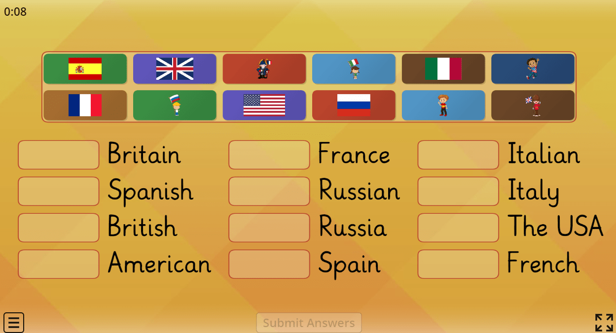Nationalities & Countries 2