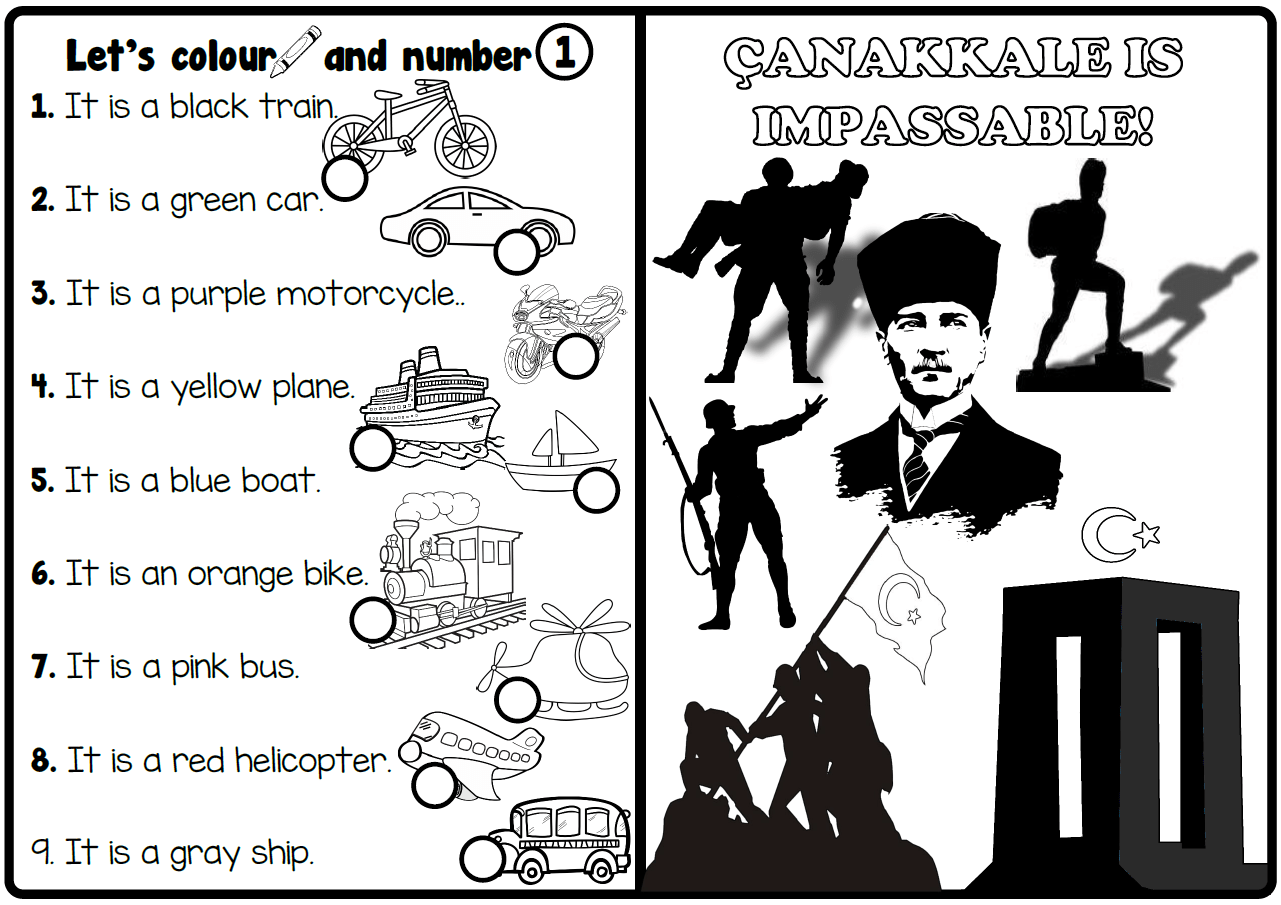 Let's Colour and Number