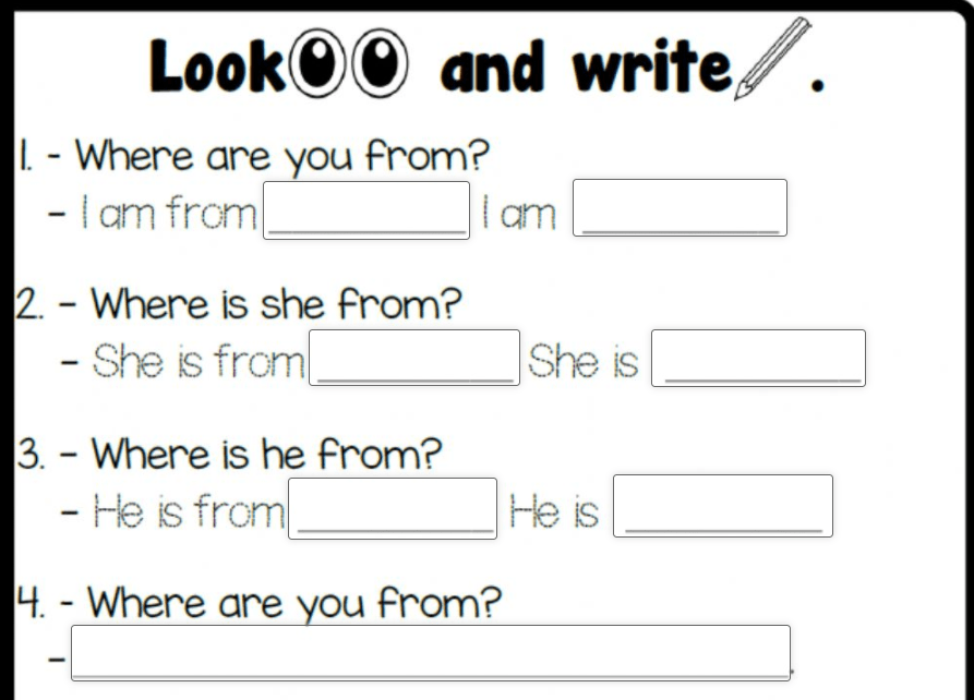 Countries & Nationalities 5