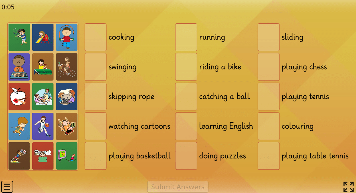 Action Verbs 3