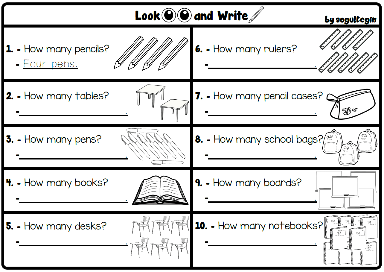 Look and Write 2