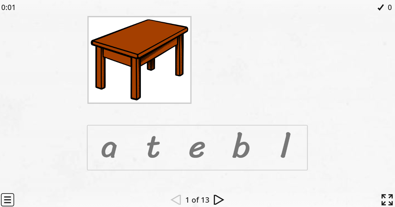 Classroom Objects