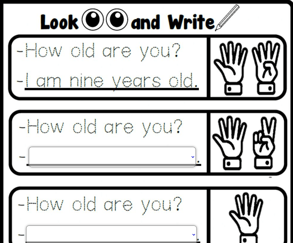 How Old Are You? 3