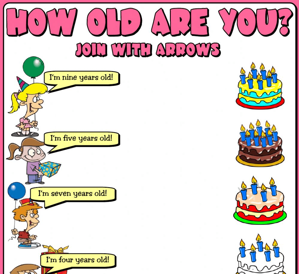 How Old Are You? 8