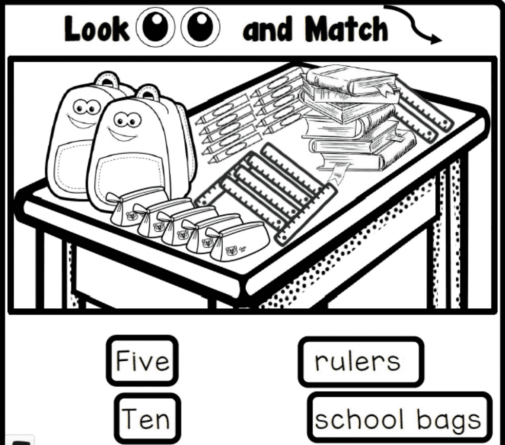 Classroom Objects 12