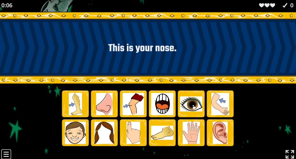 Body Parts Unit 7 of Grade 2