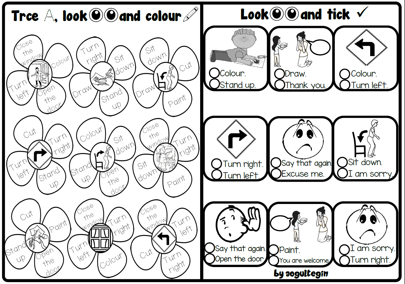 Trace, Look and Colour