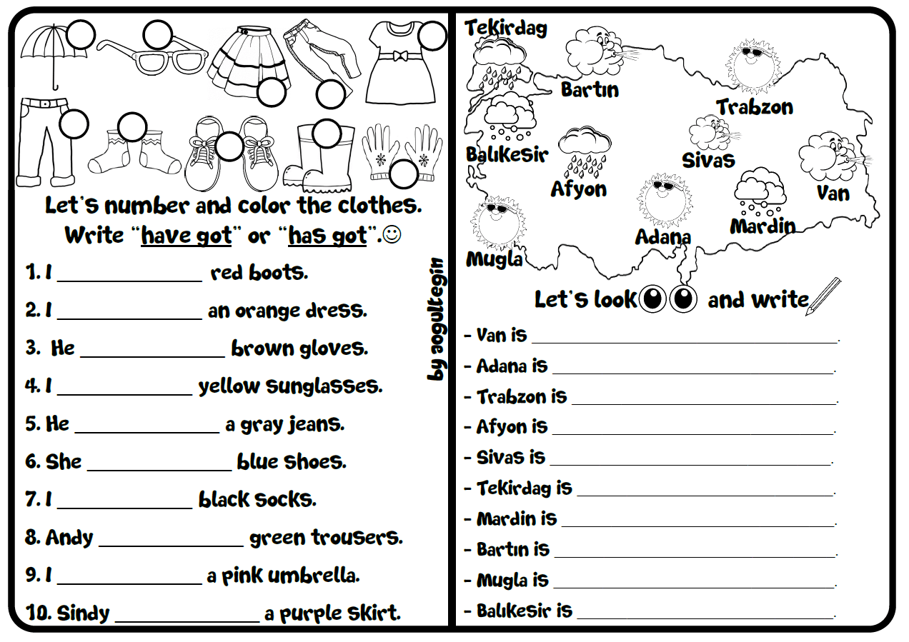 Let's Number and Colour