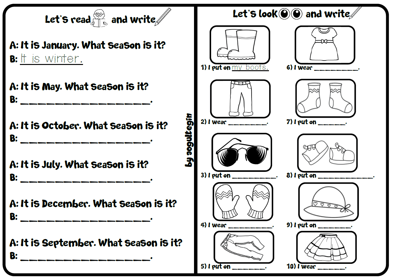 Let's Read and Write