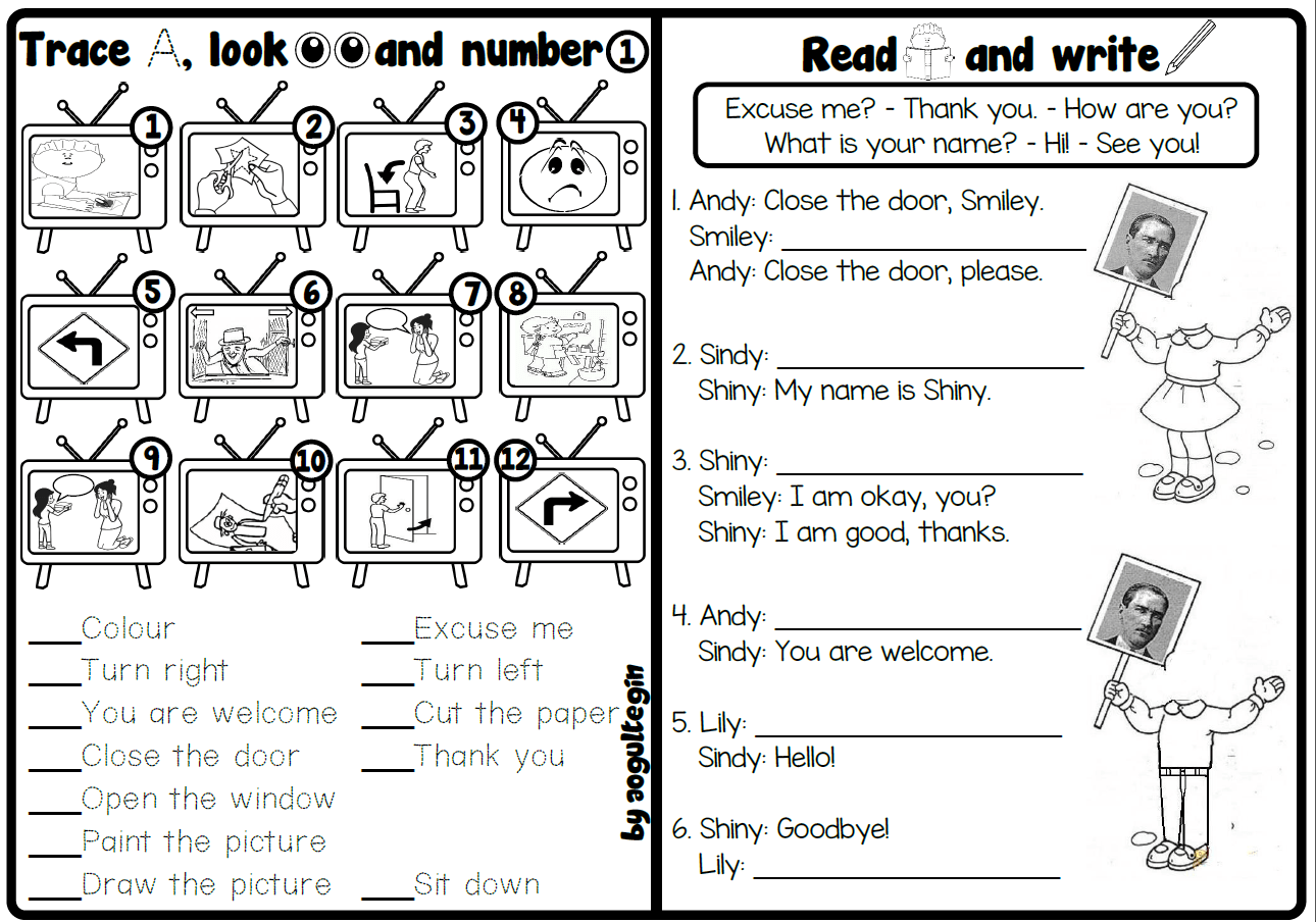 Trace, Look and Number