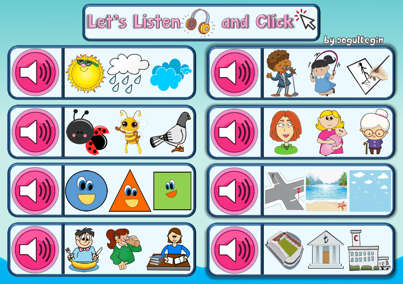 W2 - Let's Listen and Click