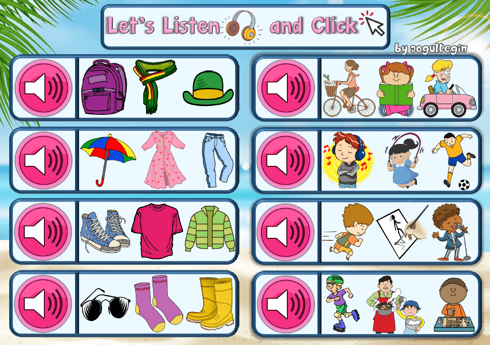 W3 - Let's Listen and Click