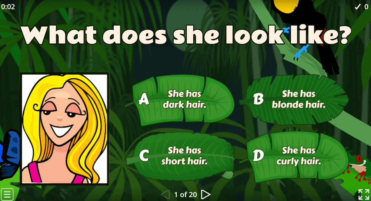 What does he/she look like?