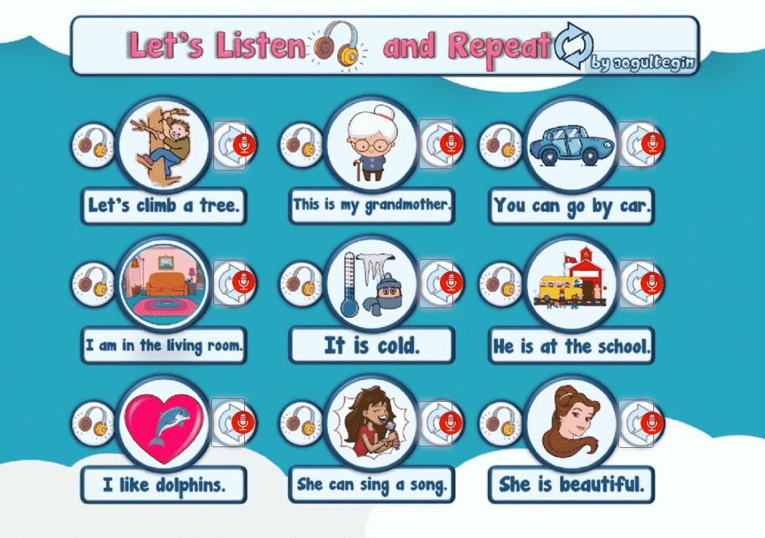 W1 - Let's Listen and Repeat