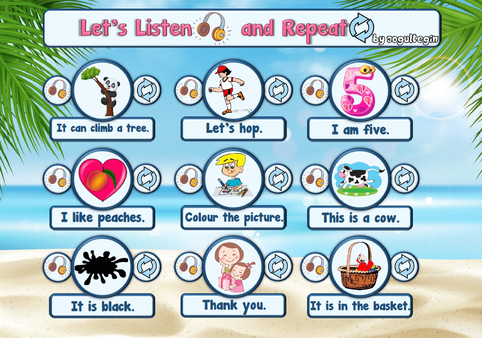 W3 - Let's Listen and Repeat