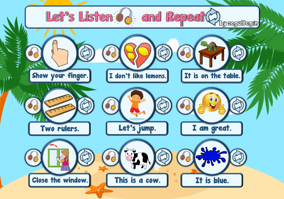 W6 - Let's Listen and Repeat