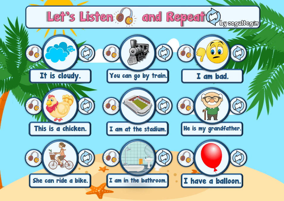 W6 - Let's Listen and Repeat