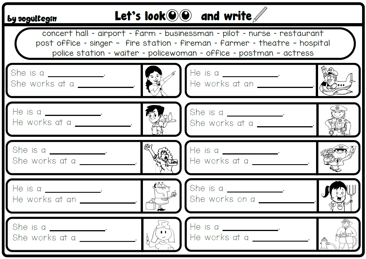 Let's Look and Write 2