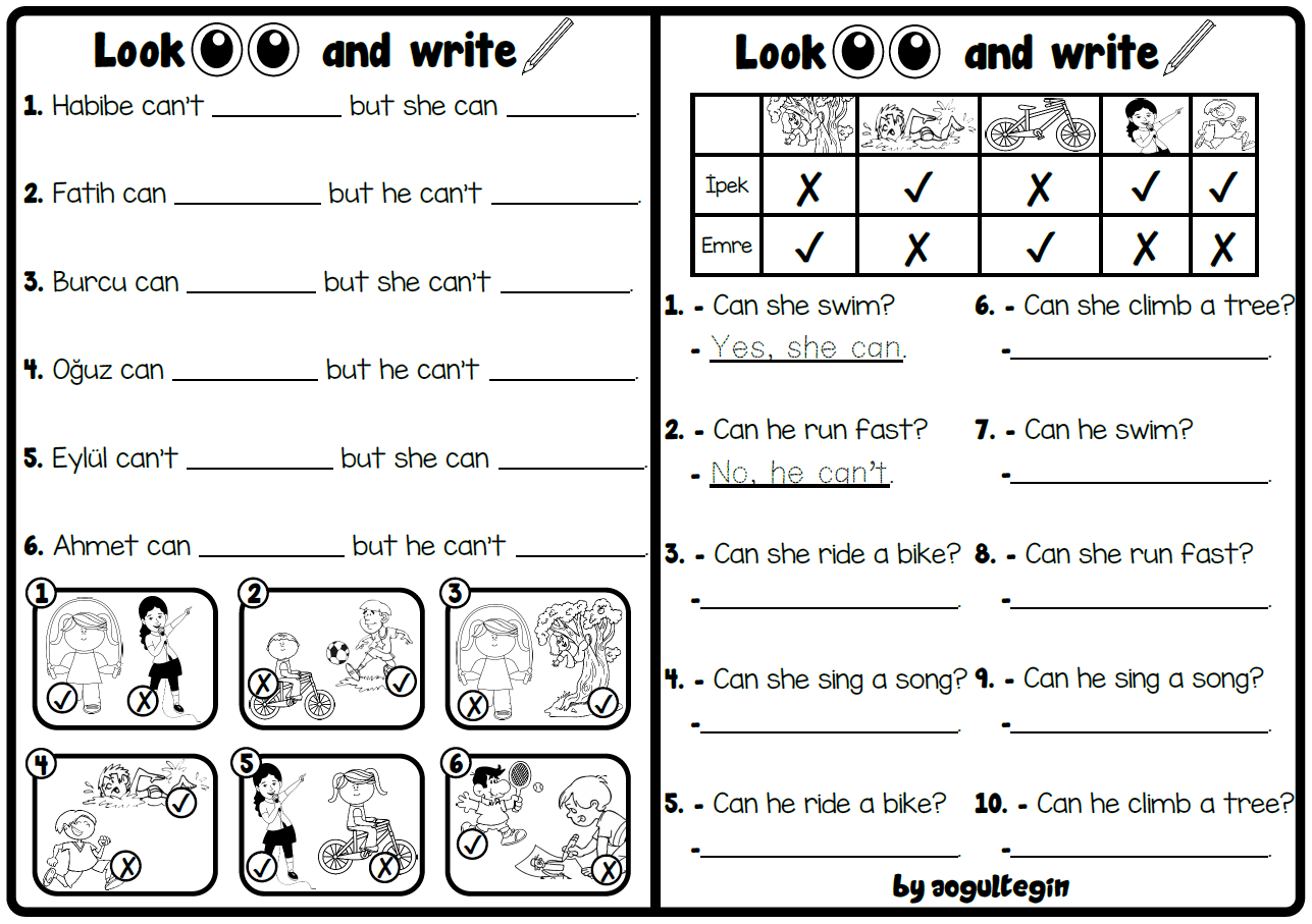Worksheets | Unit 3 of Grade 3