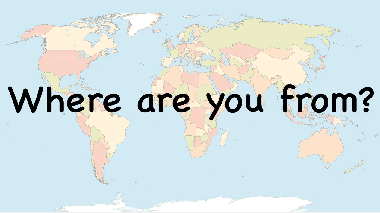 Where are you from? 3