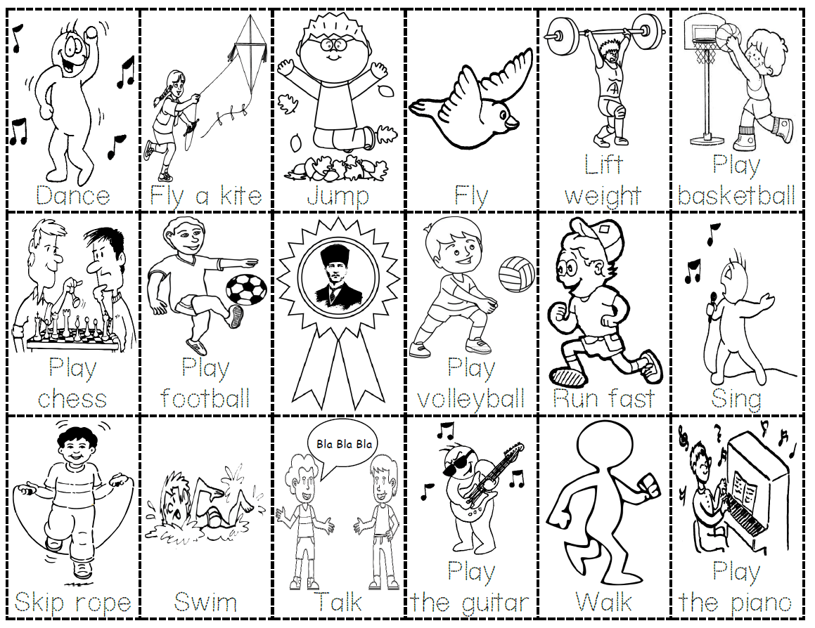 Pictionary (Verbs)