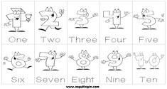 Numbers (1-10) – Pictionary